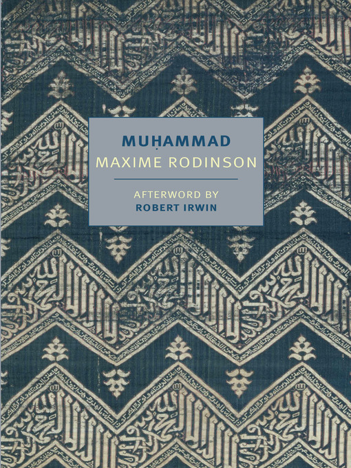 Title details for Muhammad by Maxime Rodinson - Available